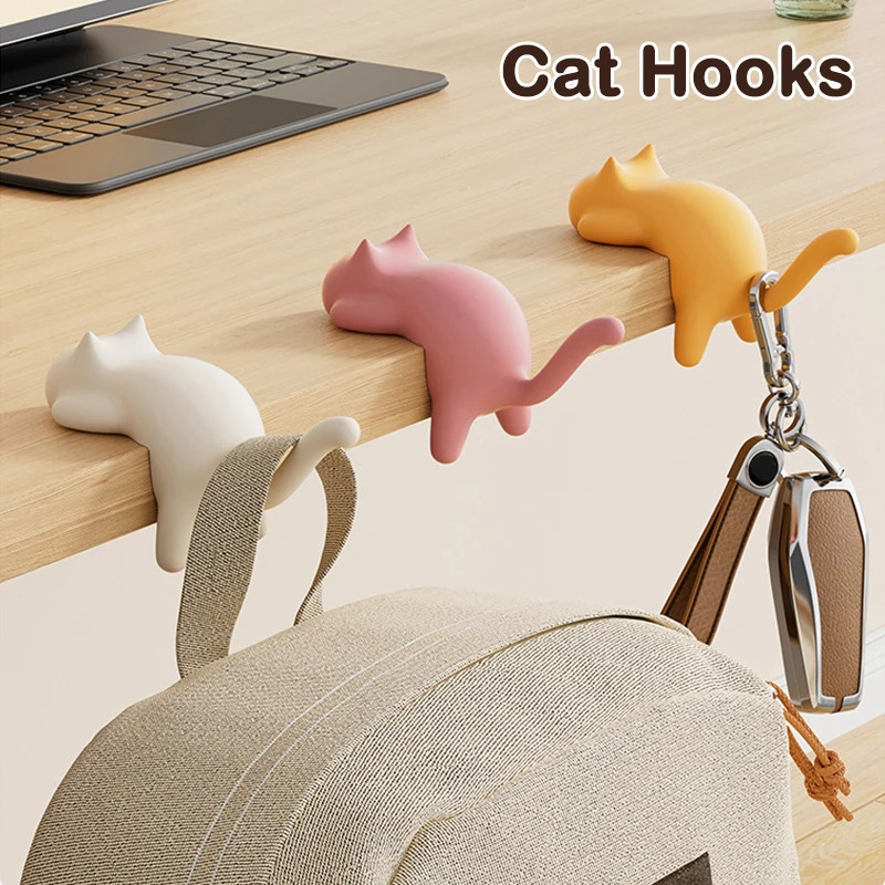 2/3pcs Cat Backpack Hook, Offi – Embroidery Cat recenzja i cena