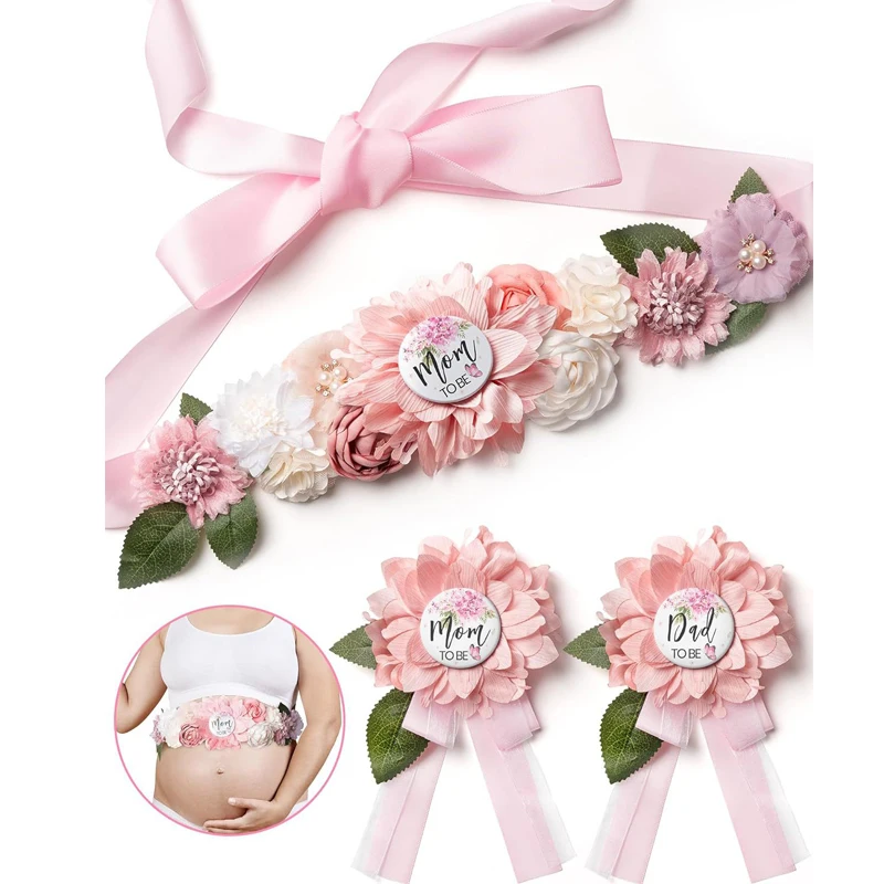 Flower Sash Set-Baby Shower Mo – Embroidery Kaftan recenzja i cena