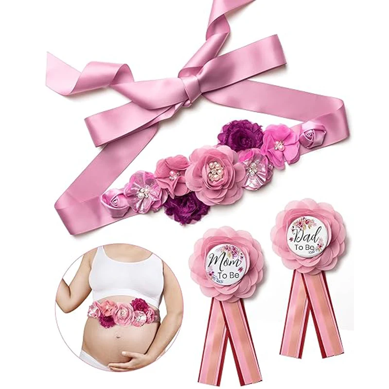 Flower Sash Set-Baby Shower Mo – Embroidery Kaftan recenzja i cena
