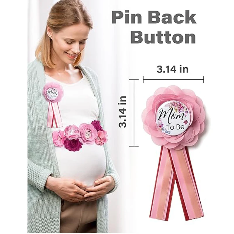 Flower Sash Set-Baby Shower Mo – Embroidery Kaftan recenzja i cena
