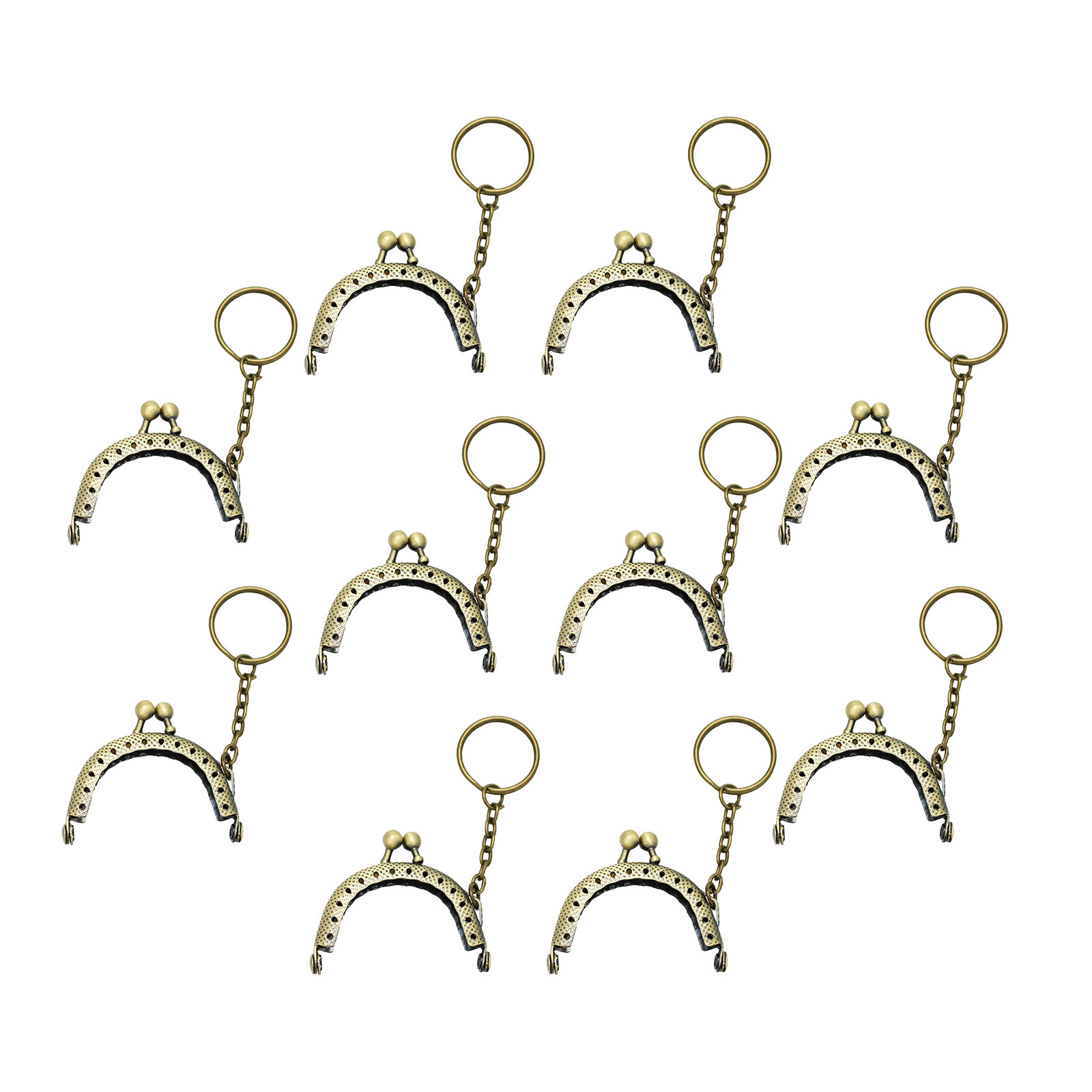 10 Pieces Bag Kiss Clasp Lock  – Embroidery Wallet recenzja i cena