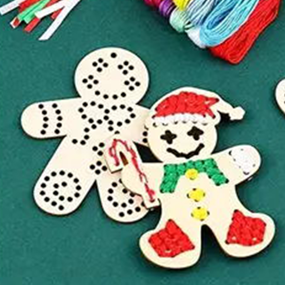 Cross Stitch Hanging Pendant G – Embroidery Xmas Ornaments recenzja i cena