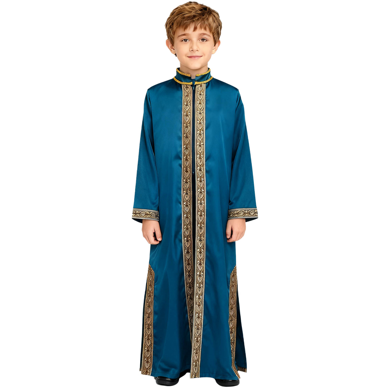 Boys Gold Embroidery Maxi Musl – Embroidery Kaftan recenzja i cena