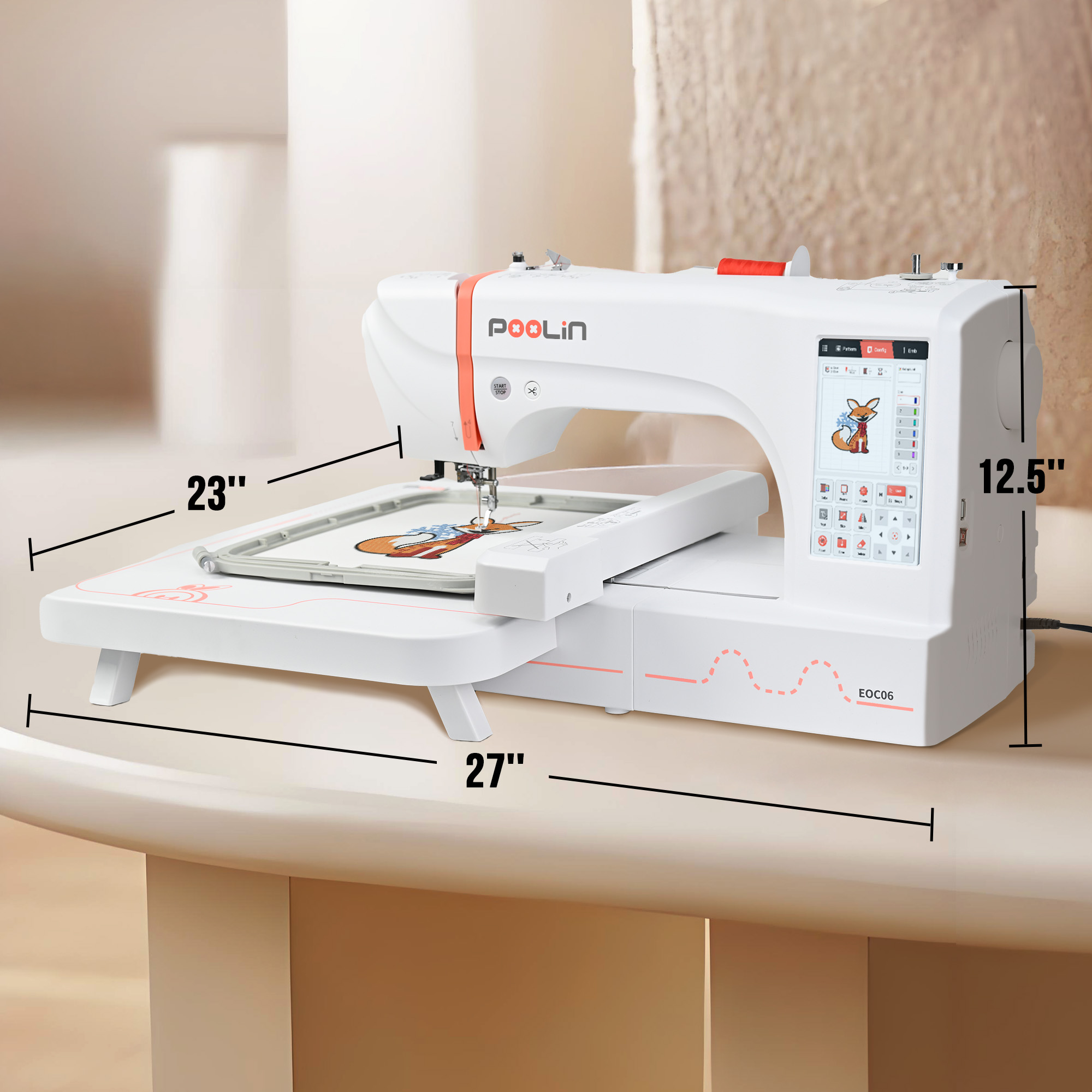 EOC06 PooLin China Hot Sale Co – Embroidery Machine China recenzja i cena