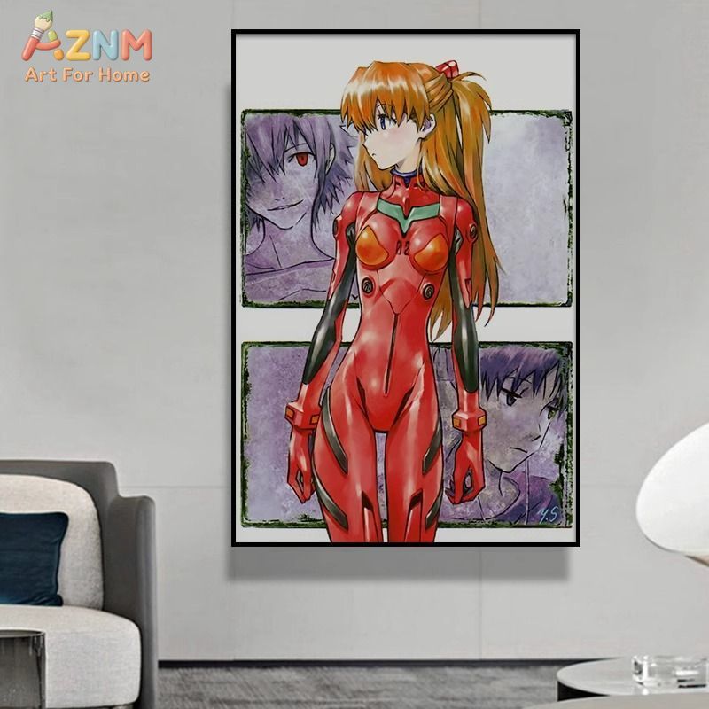 AZNM Neon Genesis Evangelion A – Embroidery Wall Art recenzja i cena