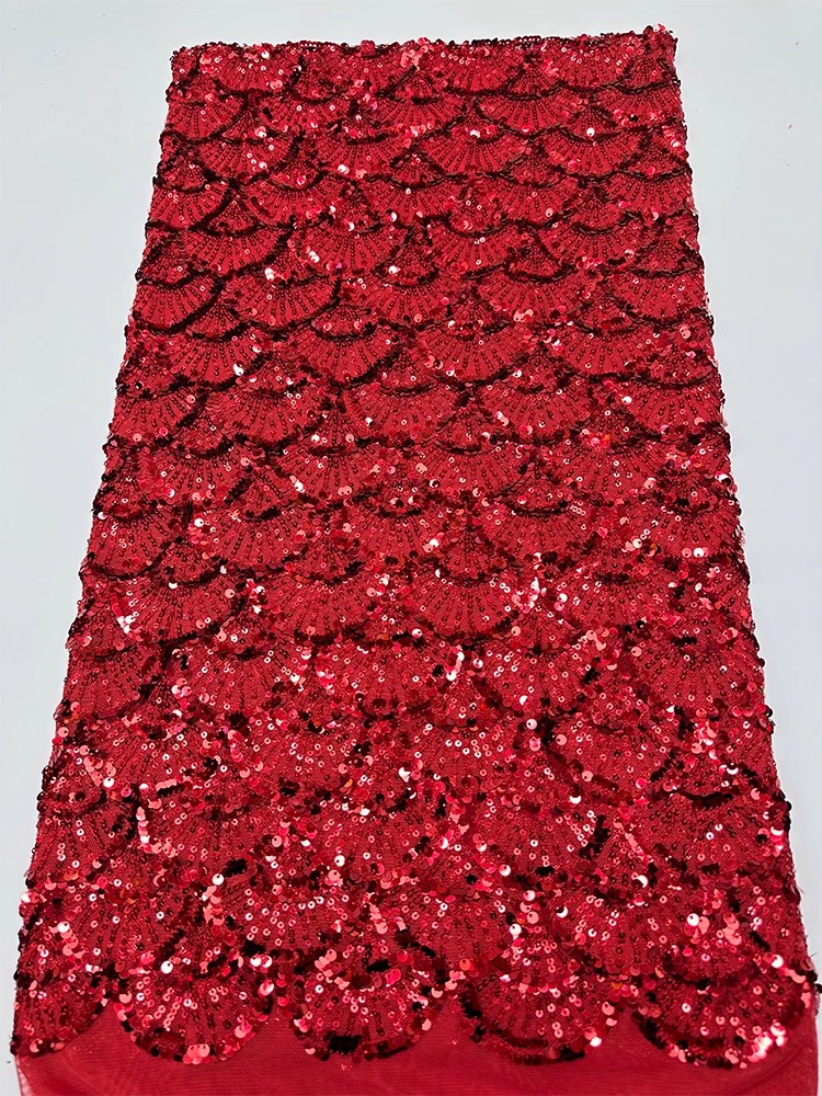 1yard Full of sequin fan strip – Embroidery Wedding recenzja i cena
