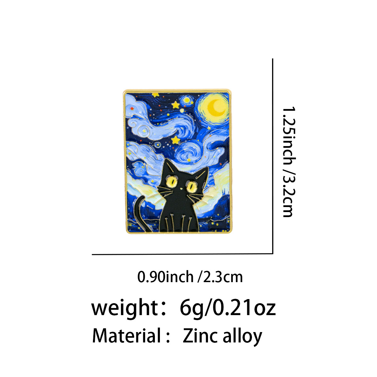 Starry Night by Van Gogh Blank – Embroidery Textile recenzja i cena