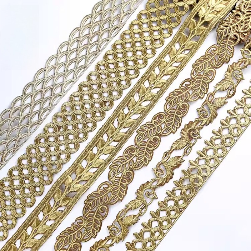 New Exquisite Light Gold Silve – Embroidery Gold recenzja i cena