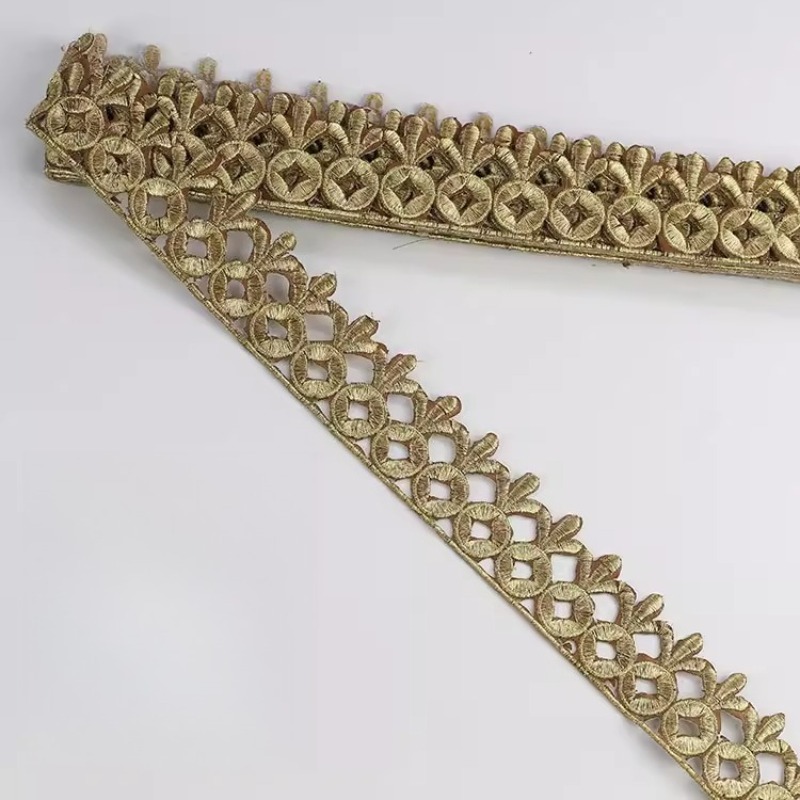 New Exquisite Light Gold Silve – Embroidery Gold recenzja i cena