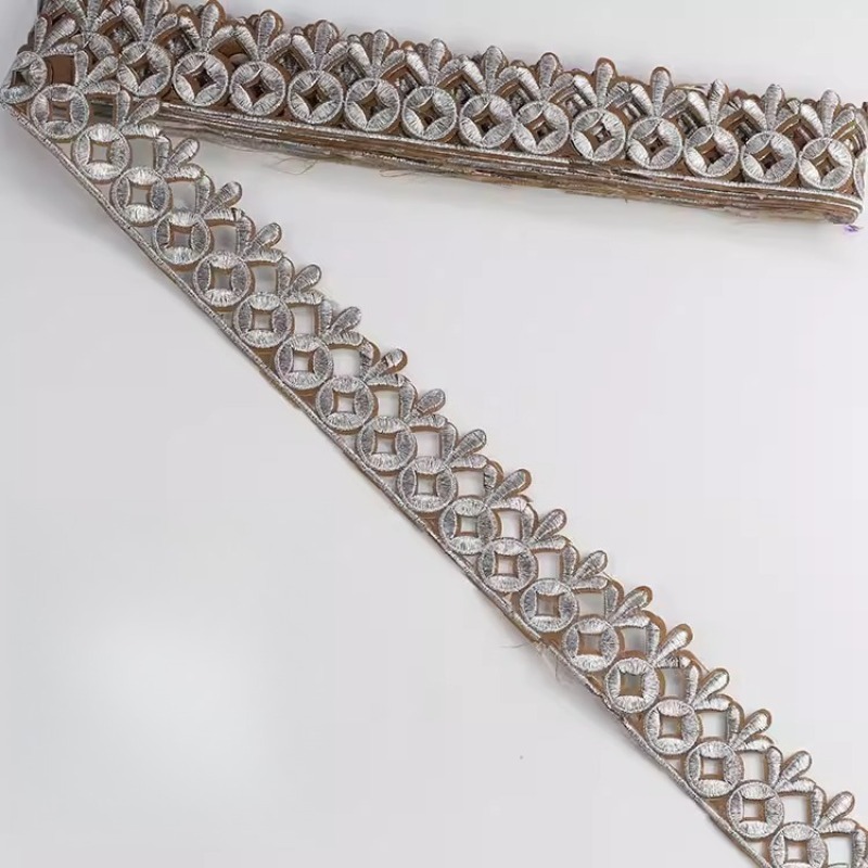 New Exquisite Light Gold Silve – Embroidery Gold recenzja i cena