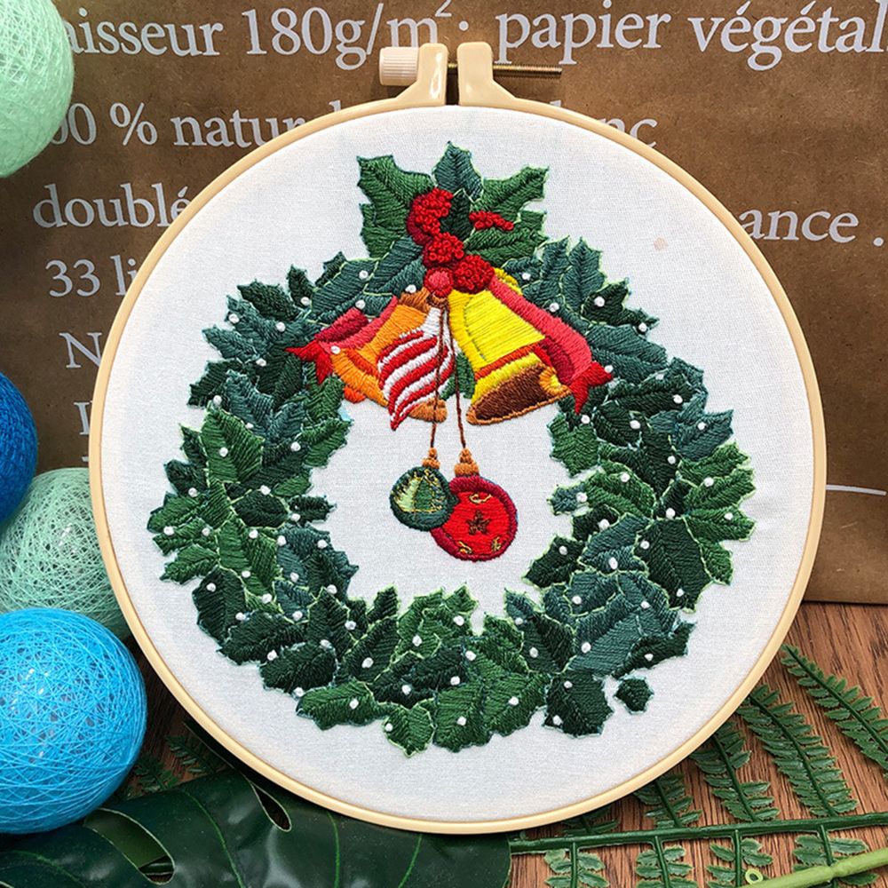 Party Gift Holiday Ornaments D – Embroidery Xmas Ornaments recenzja i cena