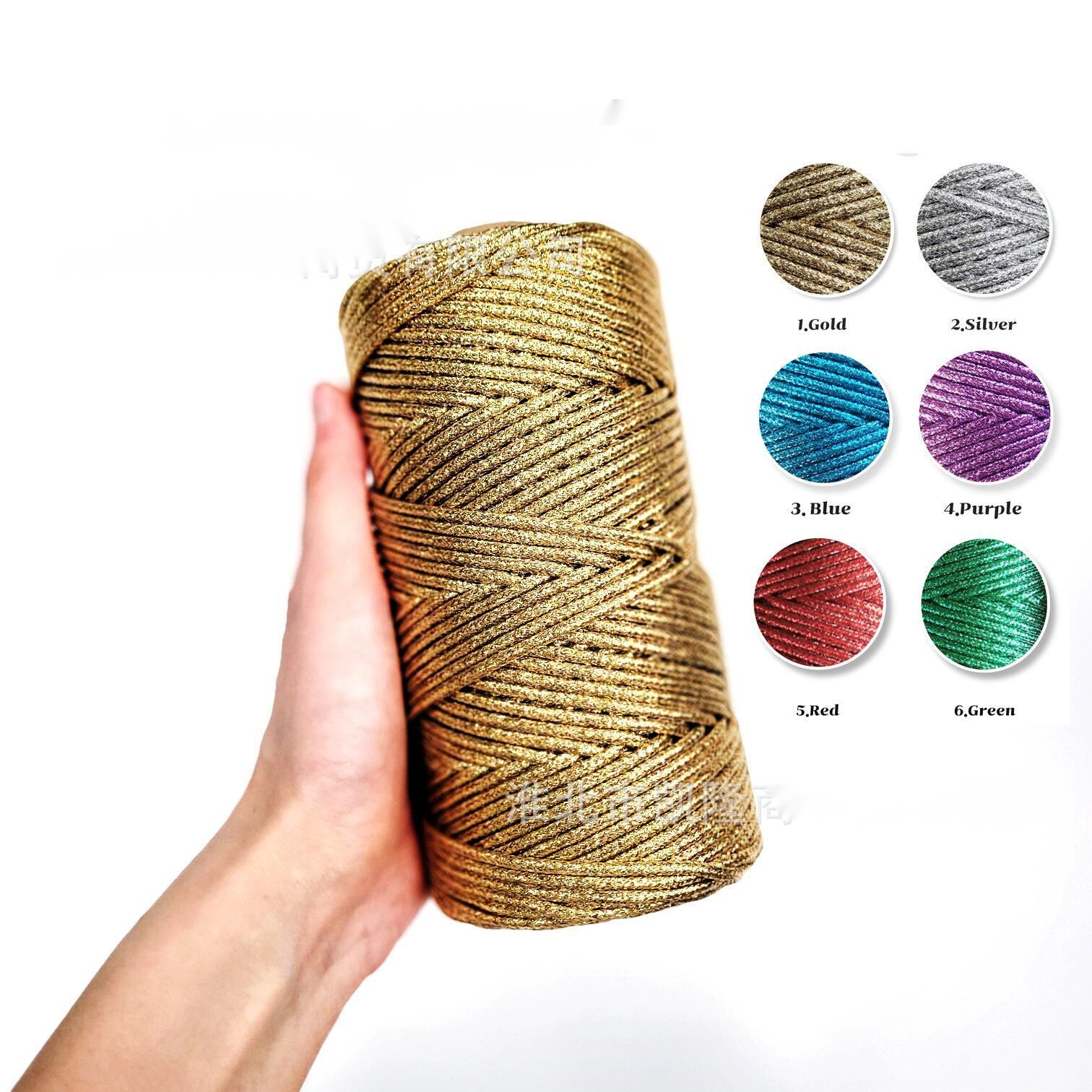 Shiny Metallic Braided Cord 3m – Embroidery Machine China recenzja i cena