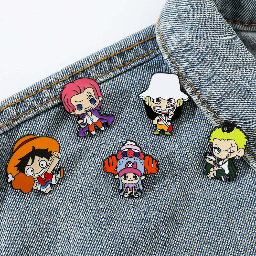 5 Pcs Creative anime Brooch Ha – Embroidery Textile recenzja i cena