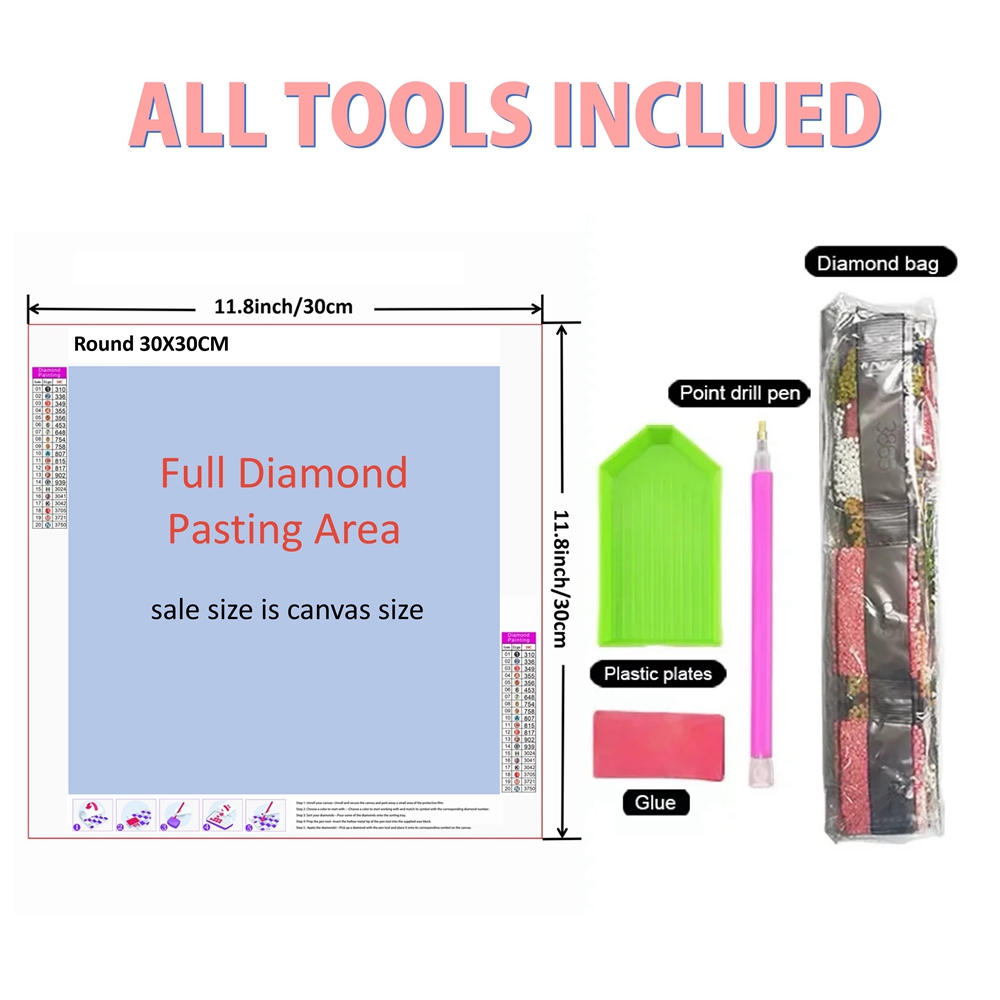 1pc frameless  5D DIY Diamond  – Embroidery Cat recenzja i cena