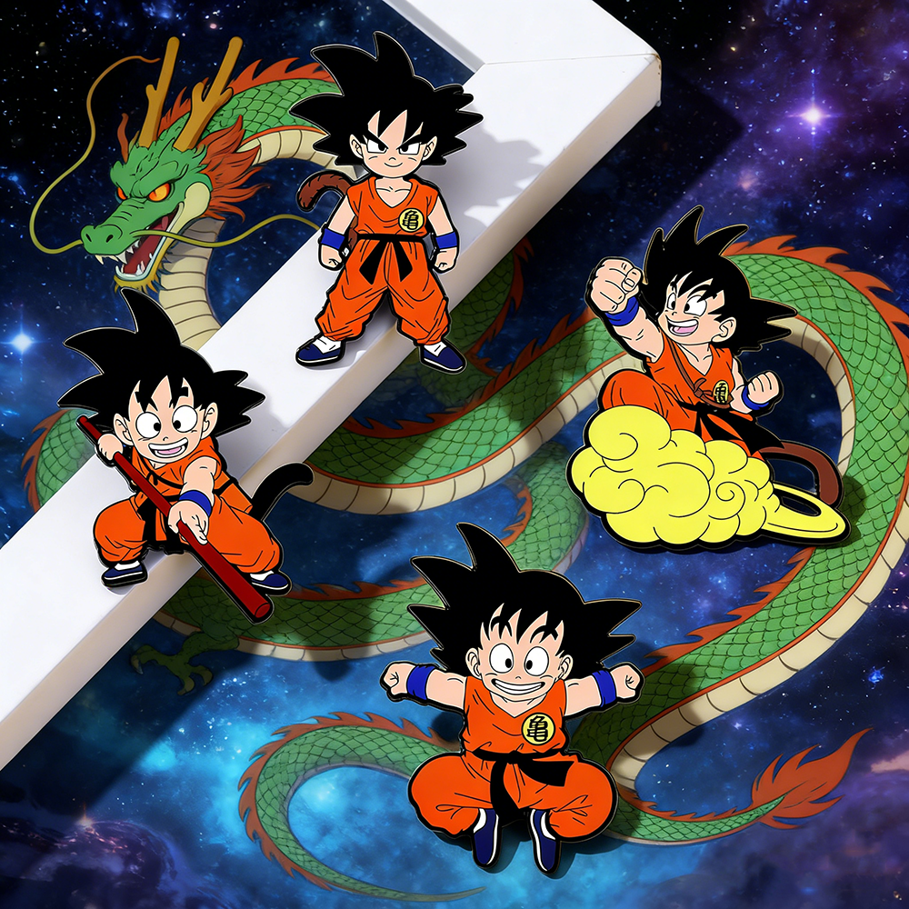 4 Pcs Son Goku Dragon Ball Car – Embroidery Textile recenzja i cena