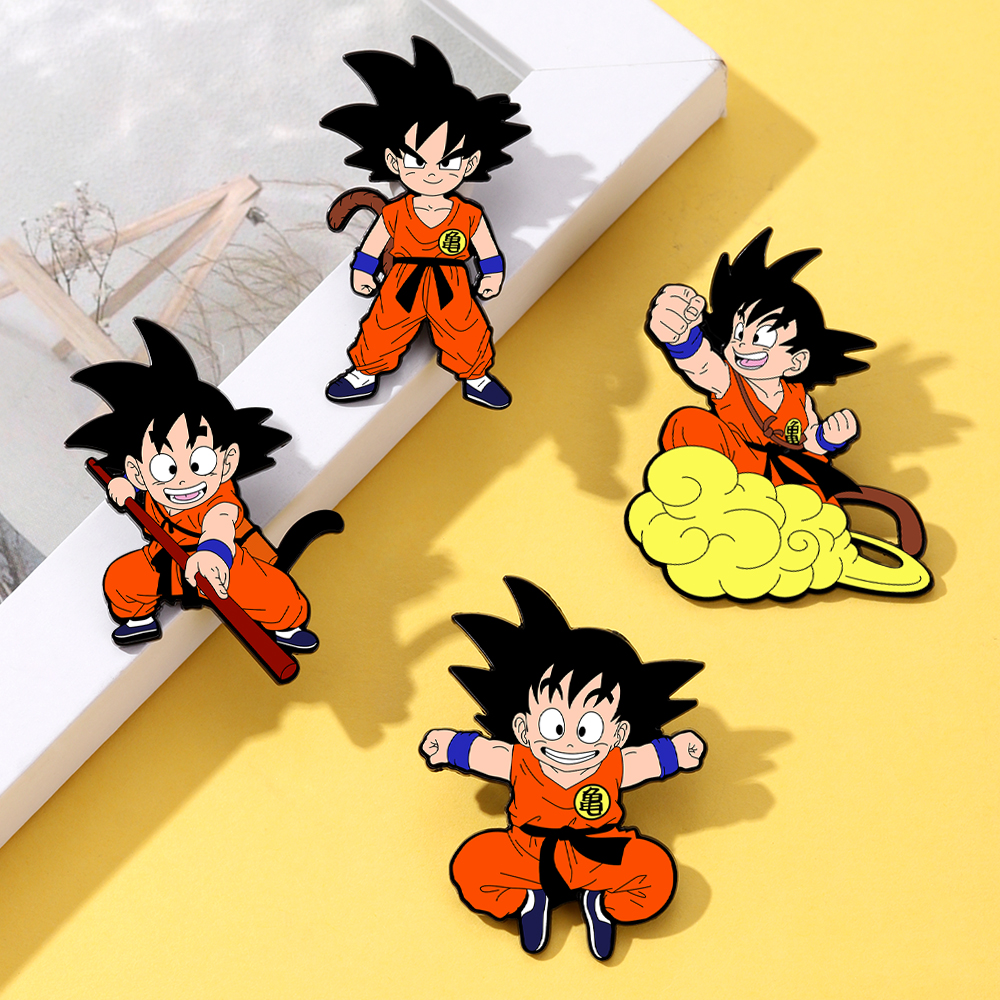 4 Pcs Son Goku Dragon Ball Car – Embroidery Textile recenzja i cena