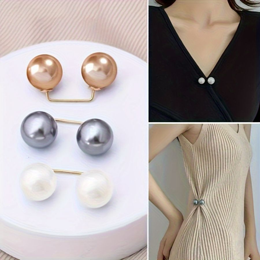 Set of 6 Fashion Pearl Pins fo – Embroidery Kaftan recenzja i cena
