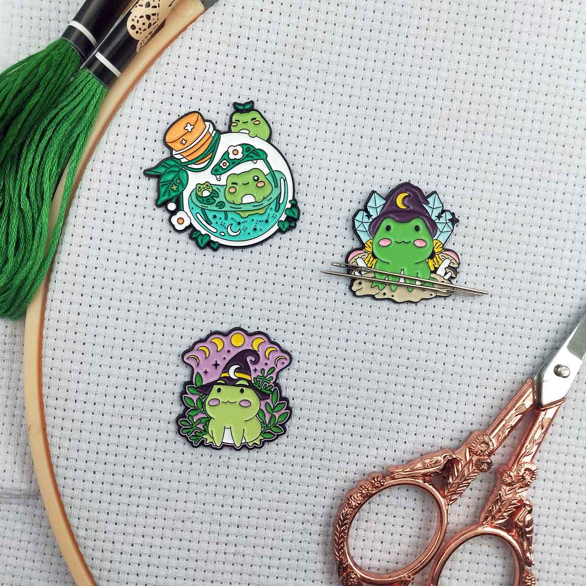 Magnetic Frog Needle Minder, C – Needle Minder Magnet recenzja i cena