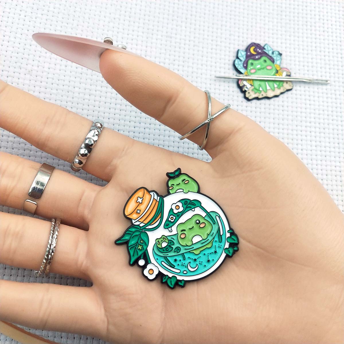 Magnetic Frog Needle Minder, C – Needle Minder Magnet recenzja i cena