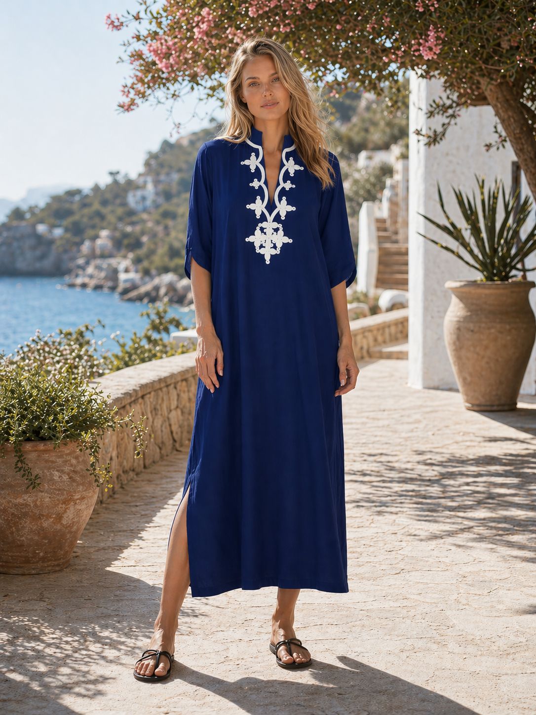 Caftan Dresses for Women Embro – Embroidery Kaftan recenzja i cena