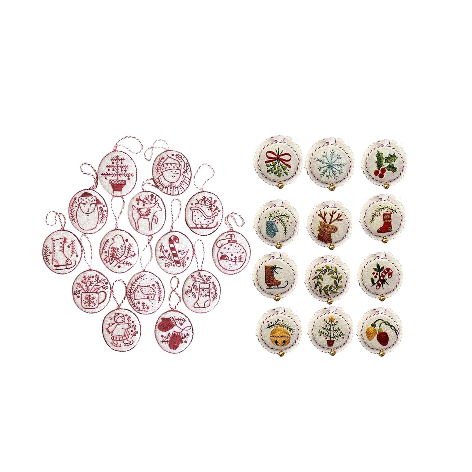 Hand Embroidery Christmas Orna – Embroidery Xmas Ornaments recenzja i cena
