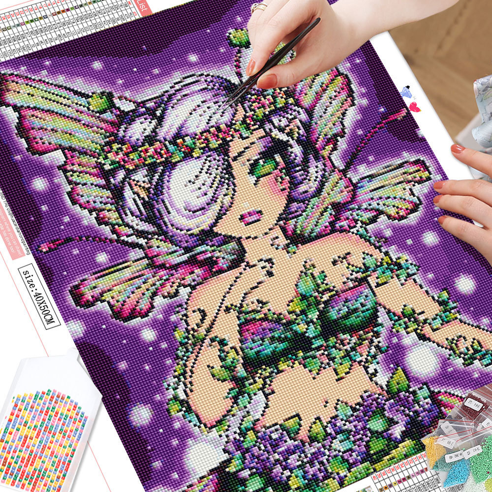 Frameless, 5D Portrait Diamond – Embroidery Wall Art recenzja i cena