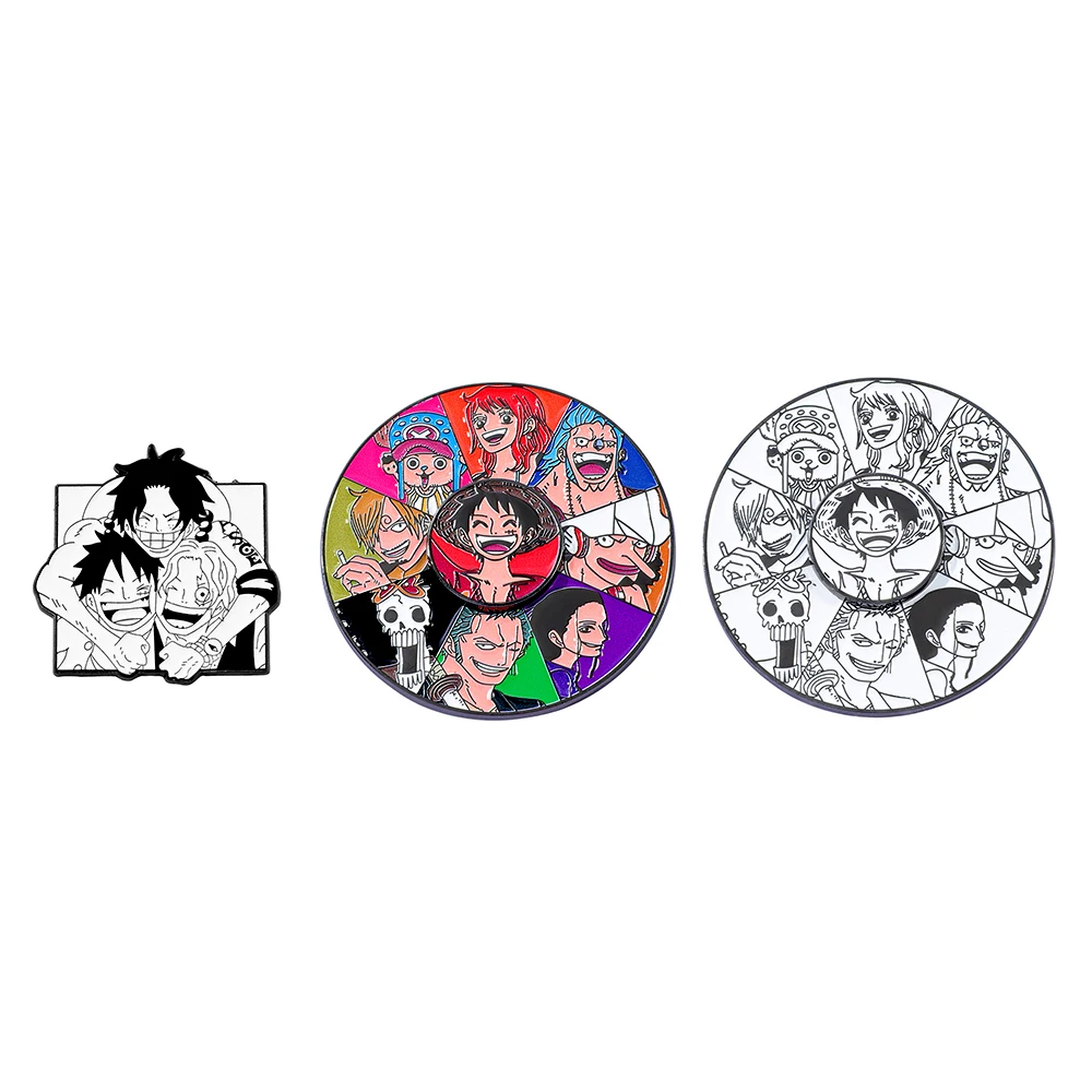 3 Pcs Anime One Piece Brooch L – Embroidery Textile recenzja i cena